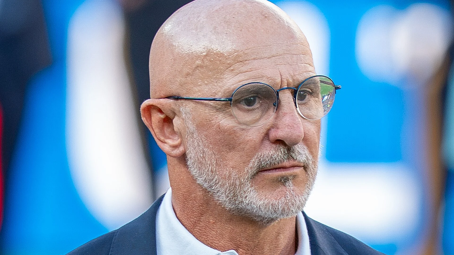 Luis de la Fuente during Spain’s FIFA World Cup Final against Argentina on 19 July 2026